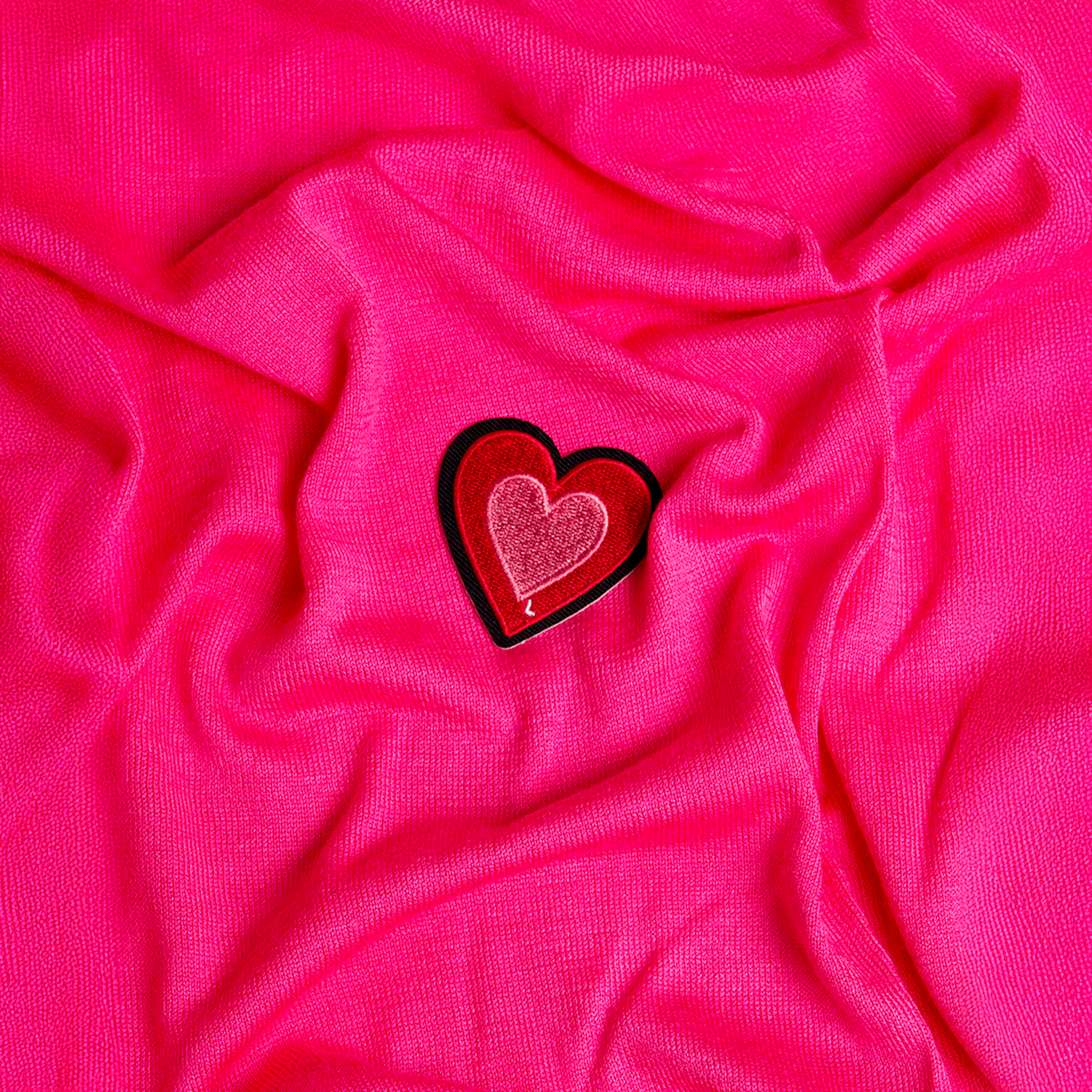 STICKER BRODÉ - COEUR