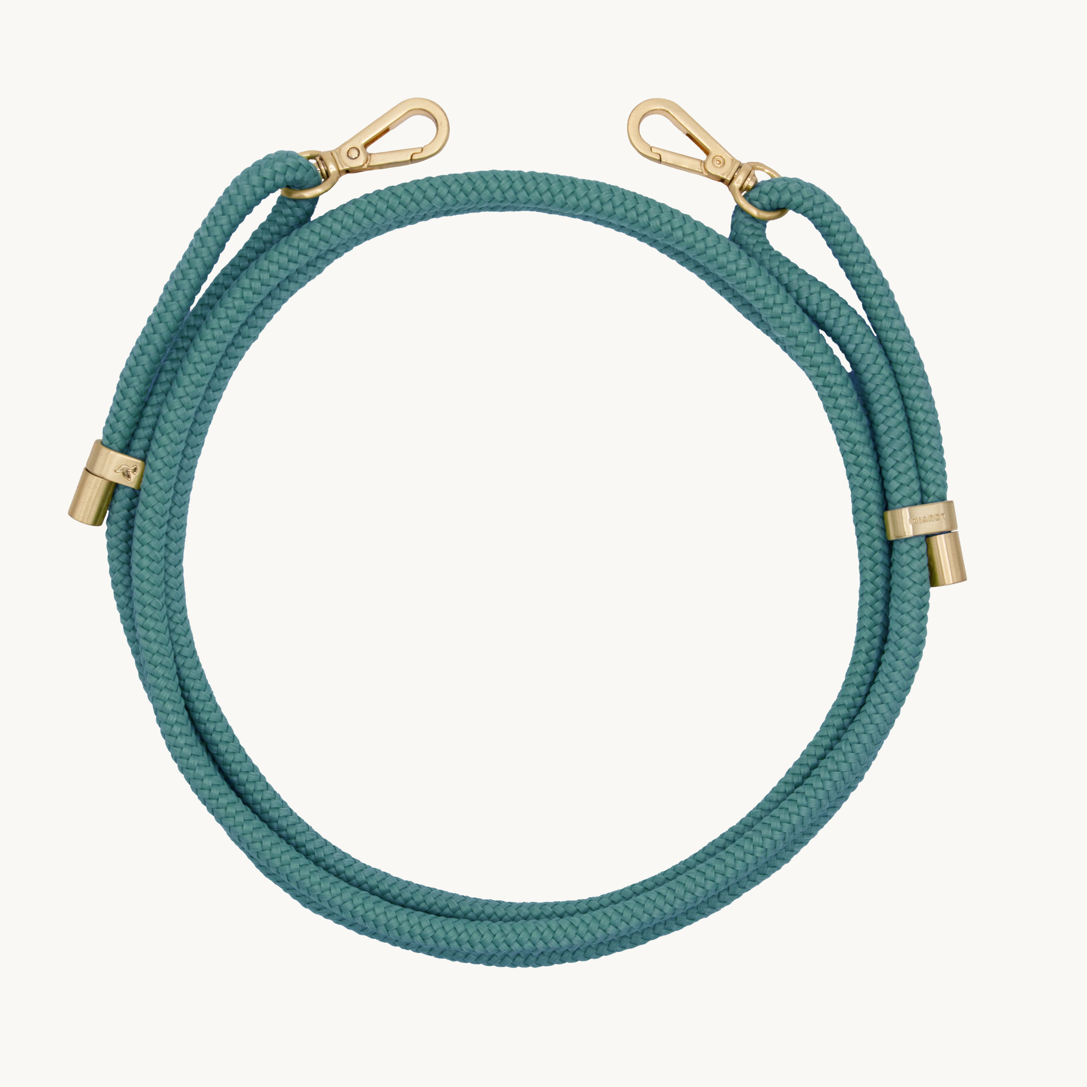 Cordon de telephone ajustable bleu turquoise
