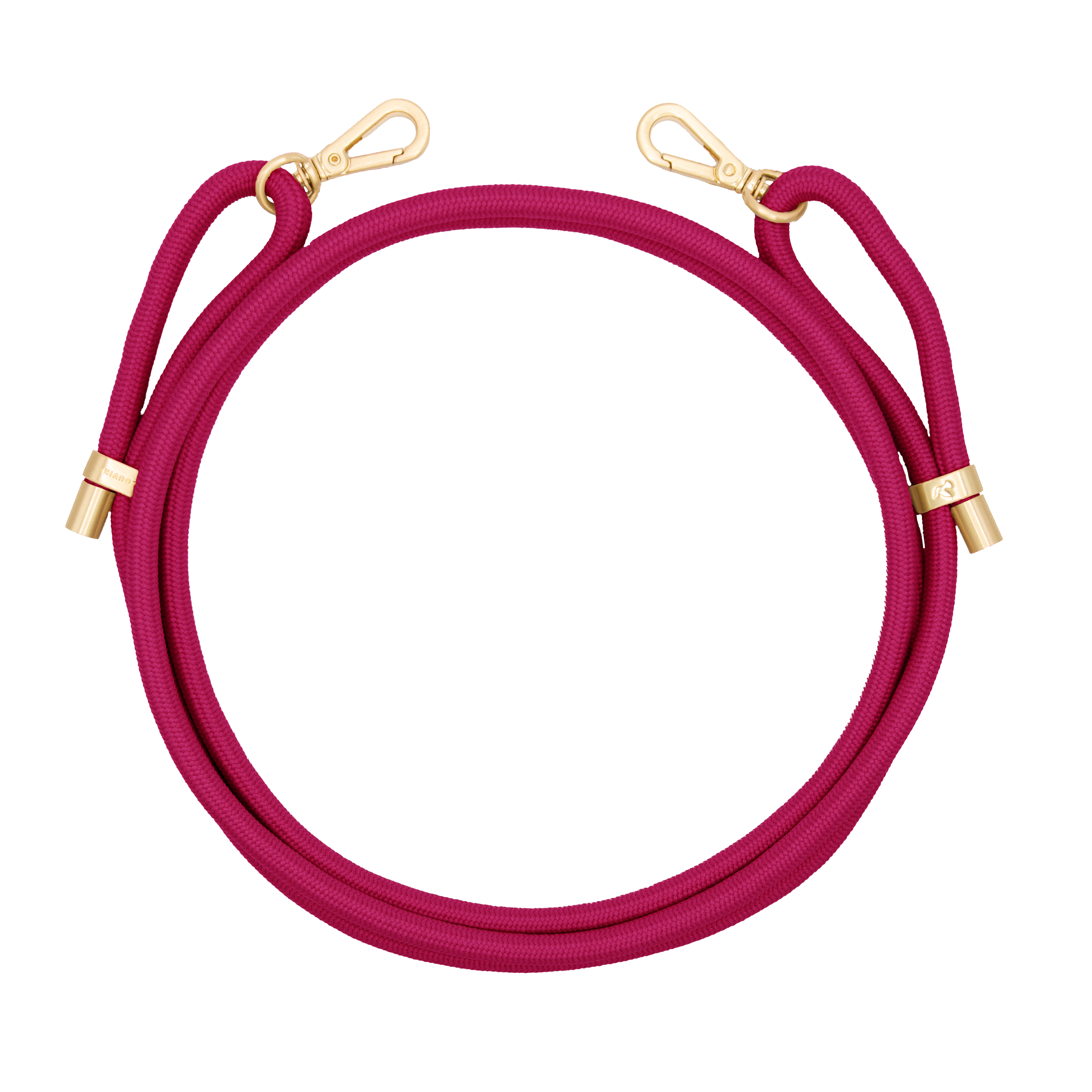 Cordon de telephone ajustable fuchsia