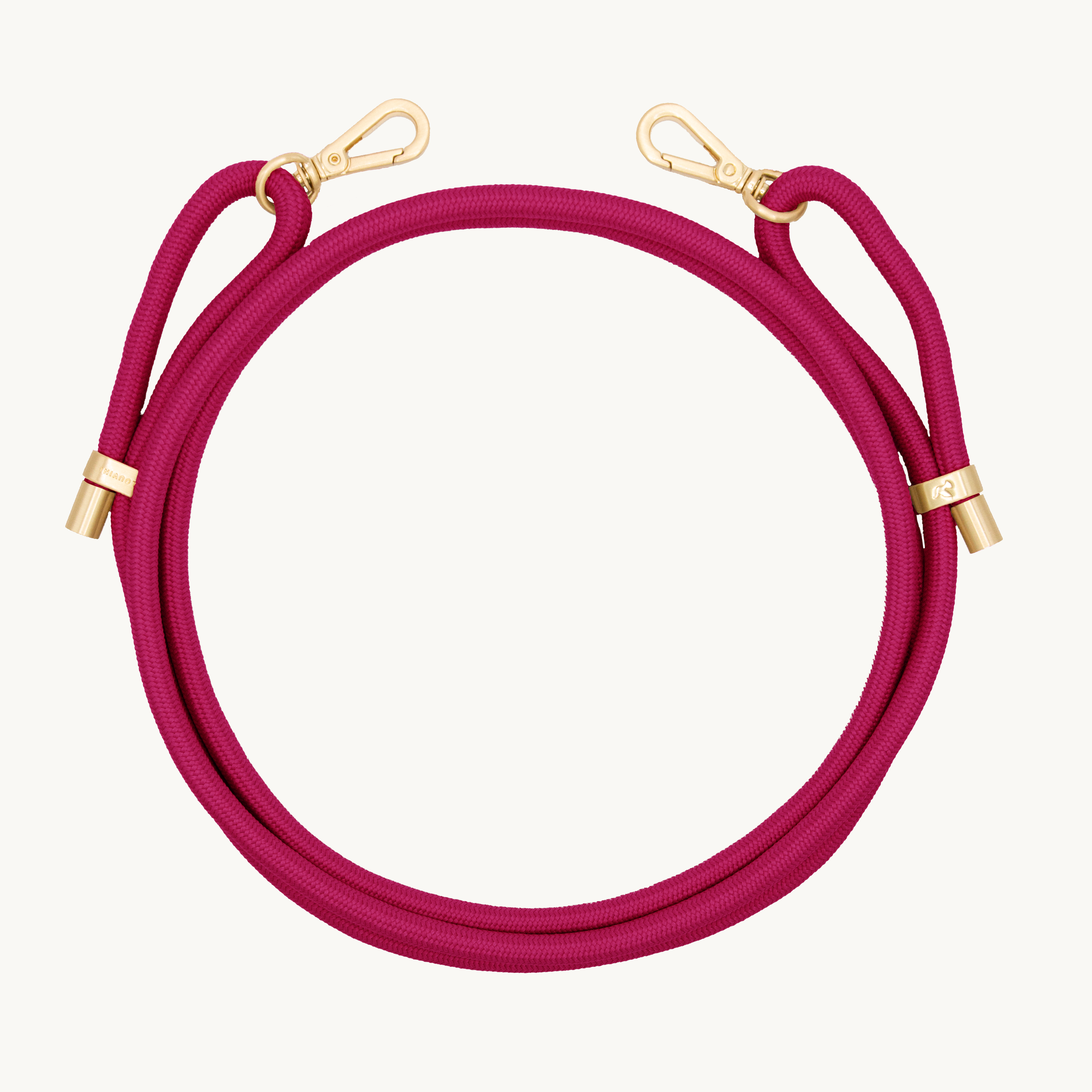 Cordon de telephone ajustable fuchsia