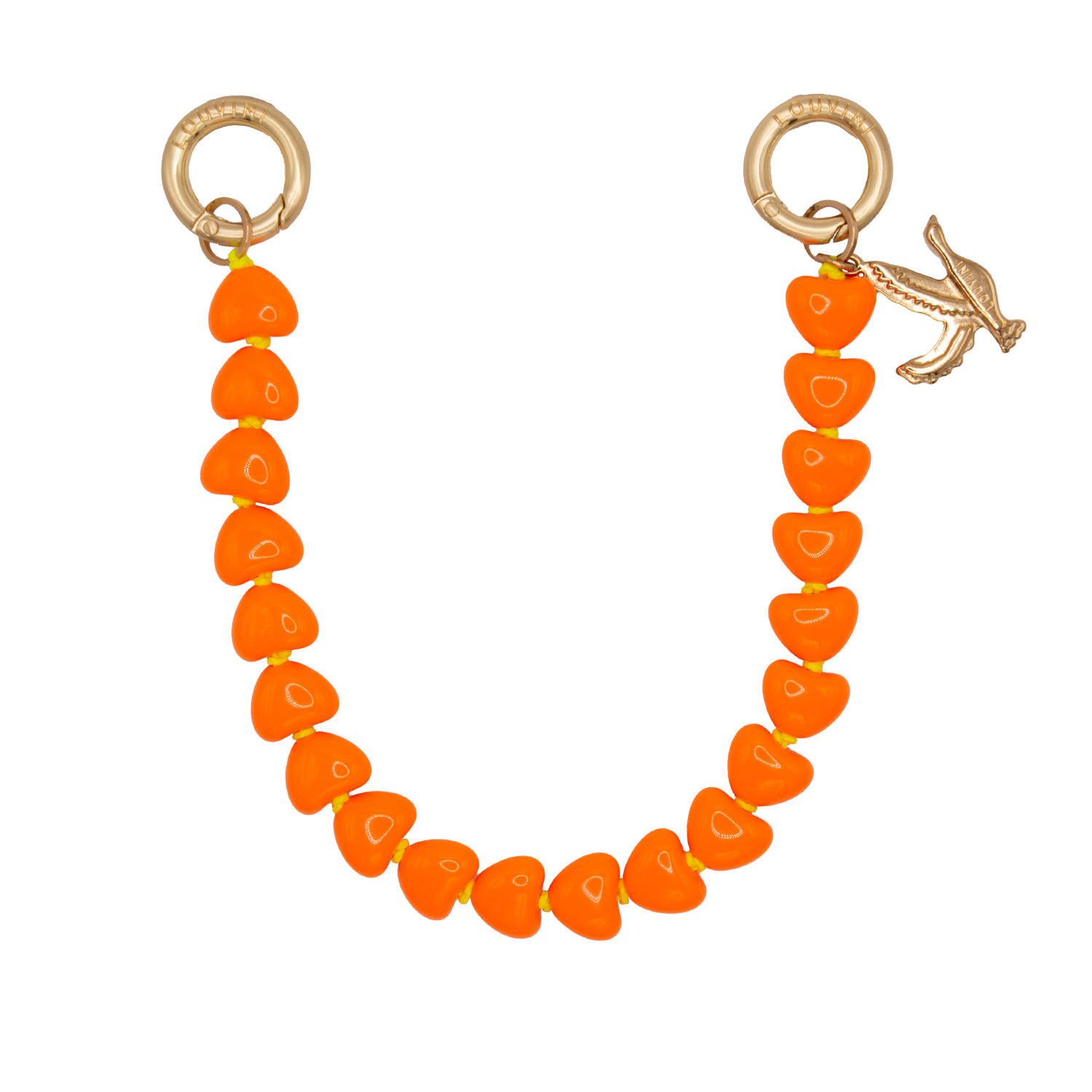 Tiny Cuore Orange Fluo