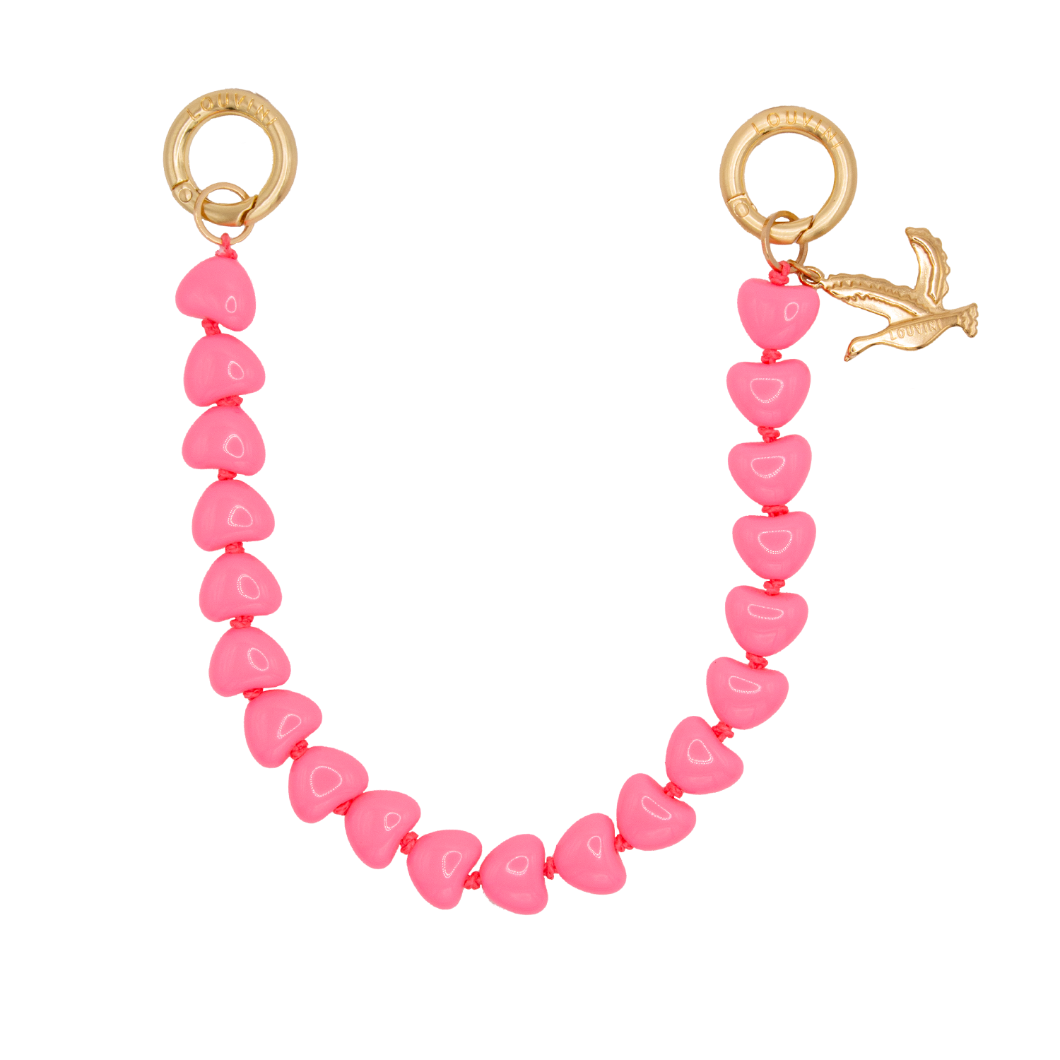 Tiny Cuore Rose Fluo