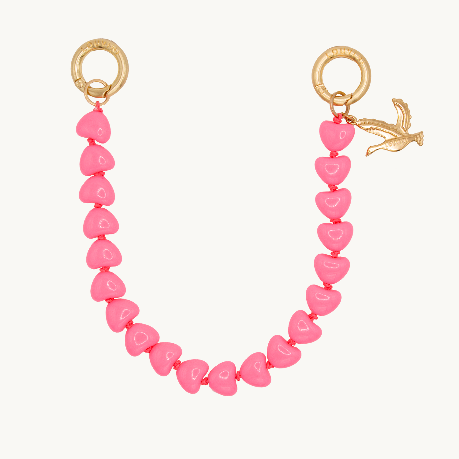 Tiny Cuore Rose Fluo