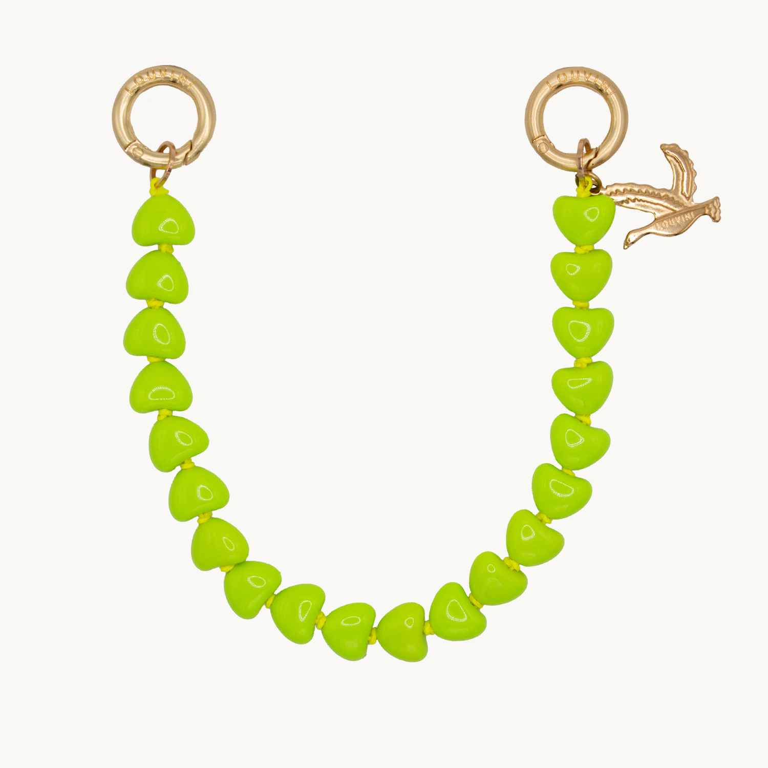 Bracelet TINY CUORE - Vert Fluo