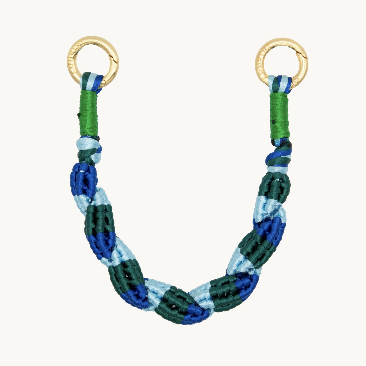 Bracelet Tissé LAYLA x YASSS - Bleu