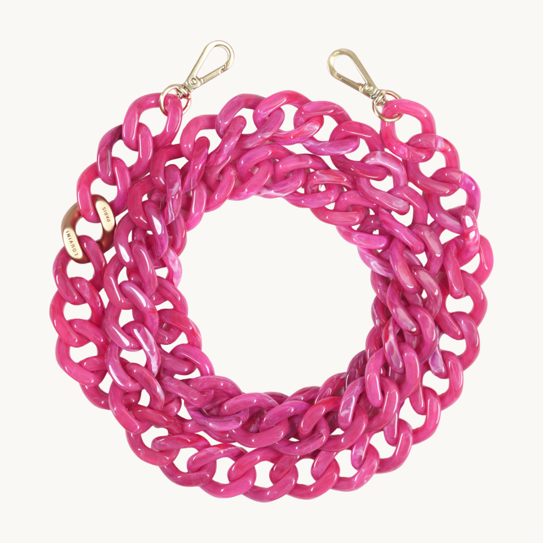 Chaîne de telephone fuchsia