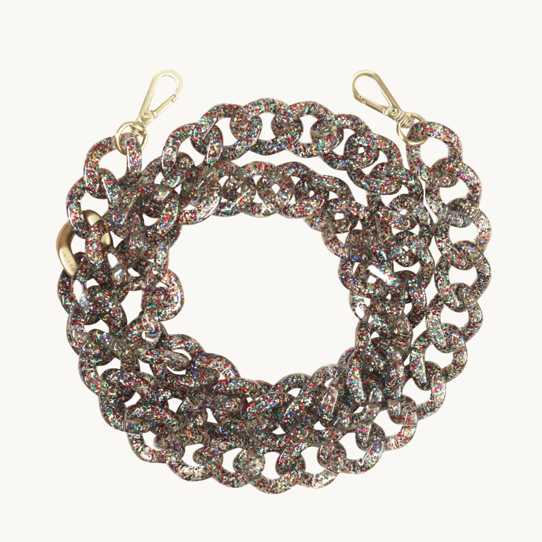 Chaîne de telephone paillette