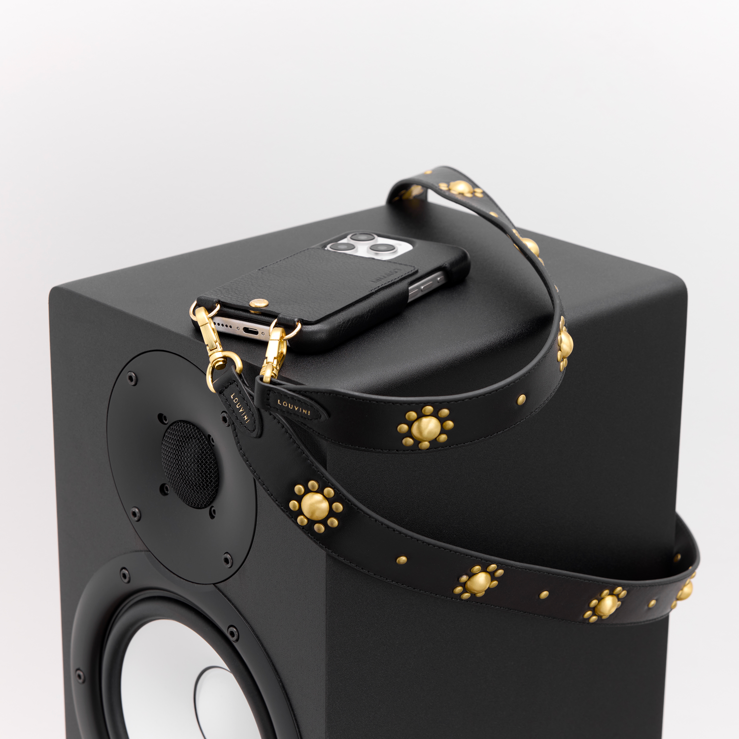 bandouliere de telephone en cuir