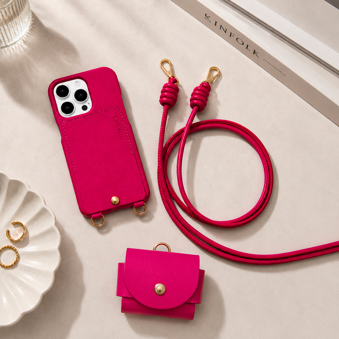 Étui JOE pour AirPods - Fuchsia