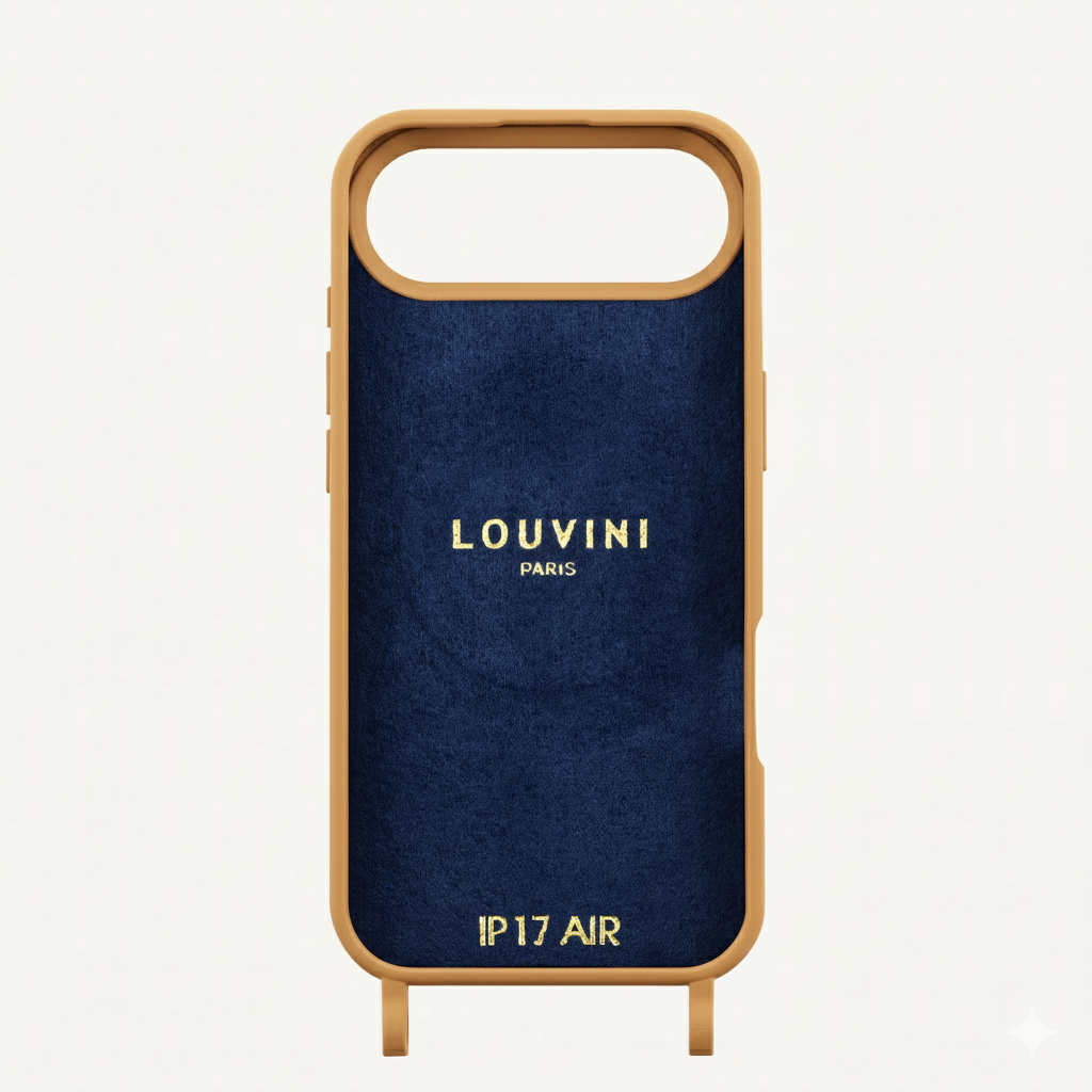 Coque iPhone MagSafe avec anneaux MILO - Cannelle