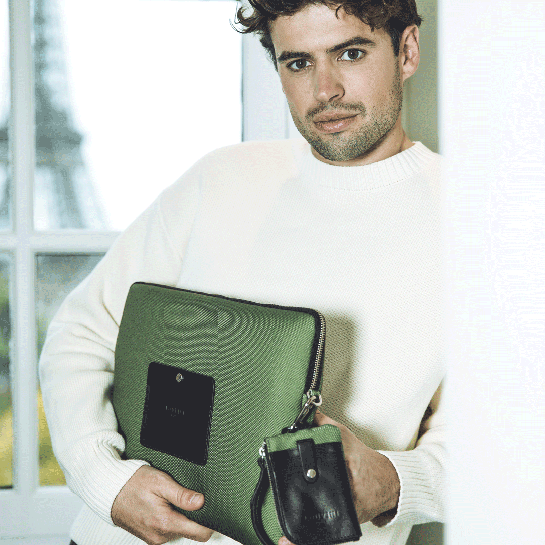 PORTE-CARTE WALLY - Kaki