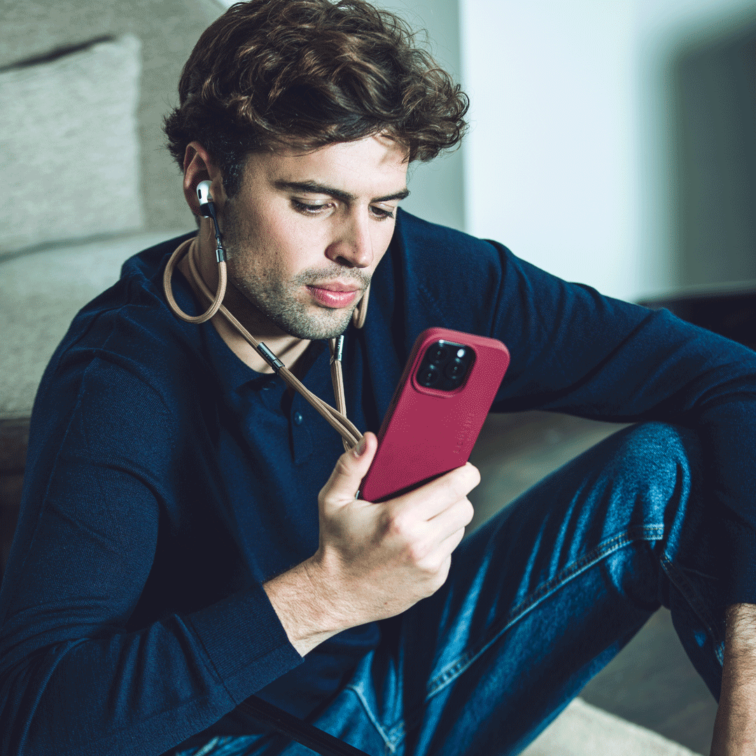 CORDON AIRPODS LEE - Camel