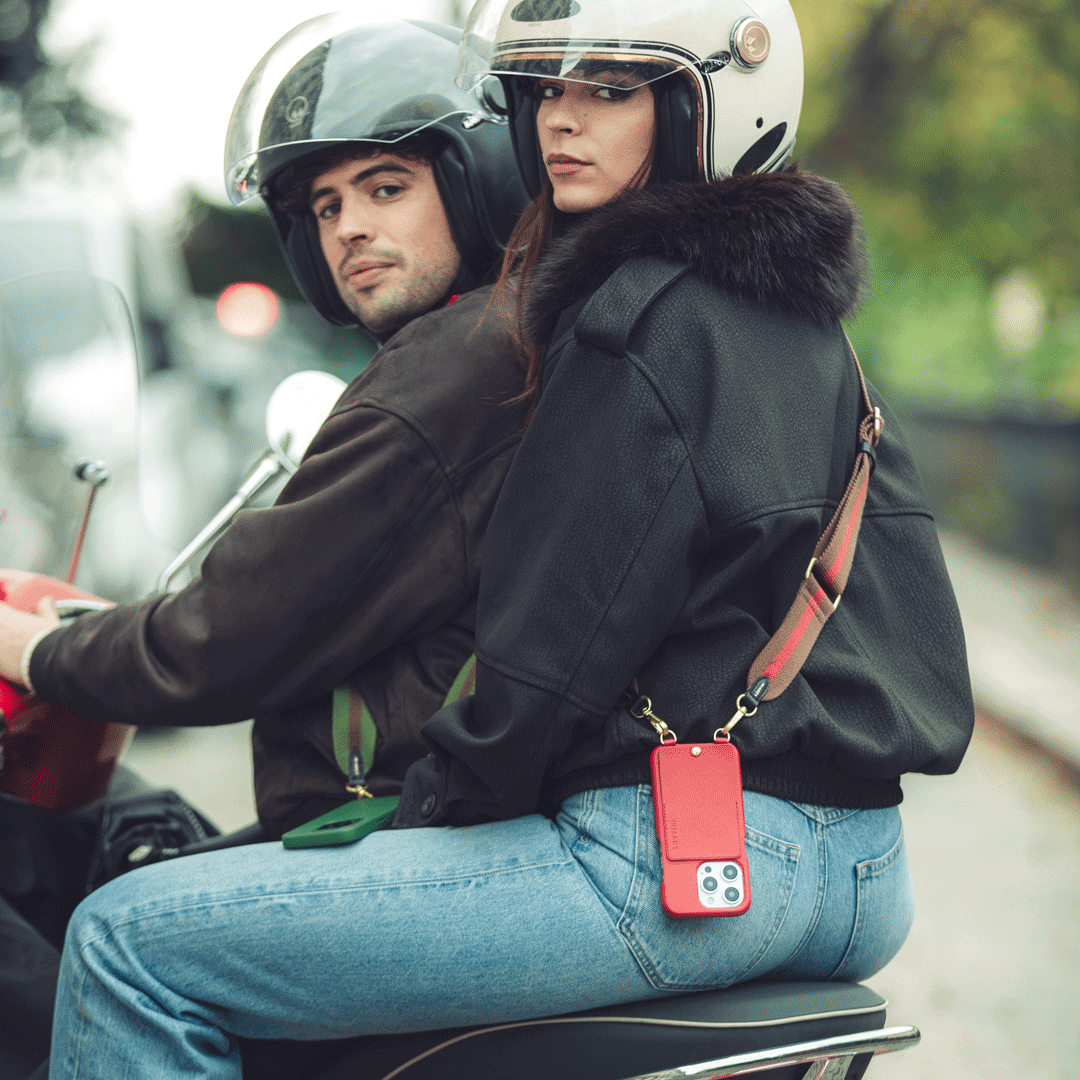 Sangle OLYMPE - Bordeaux-Marron