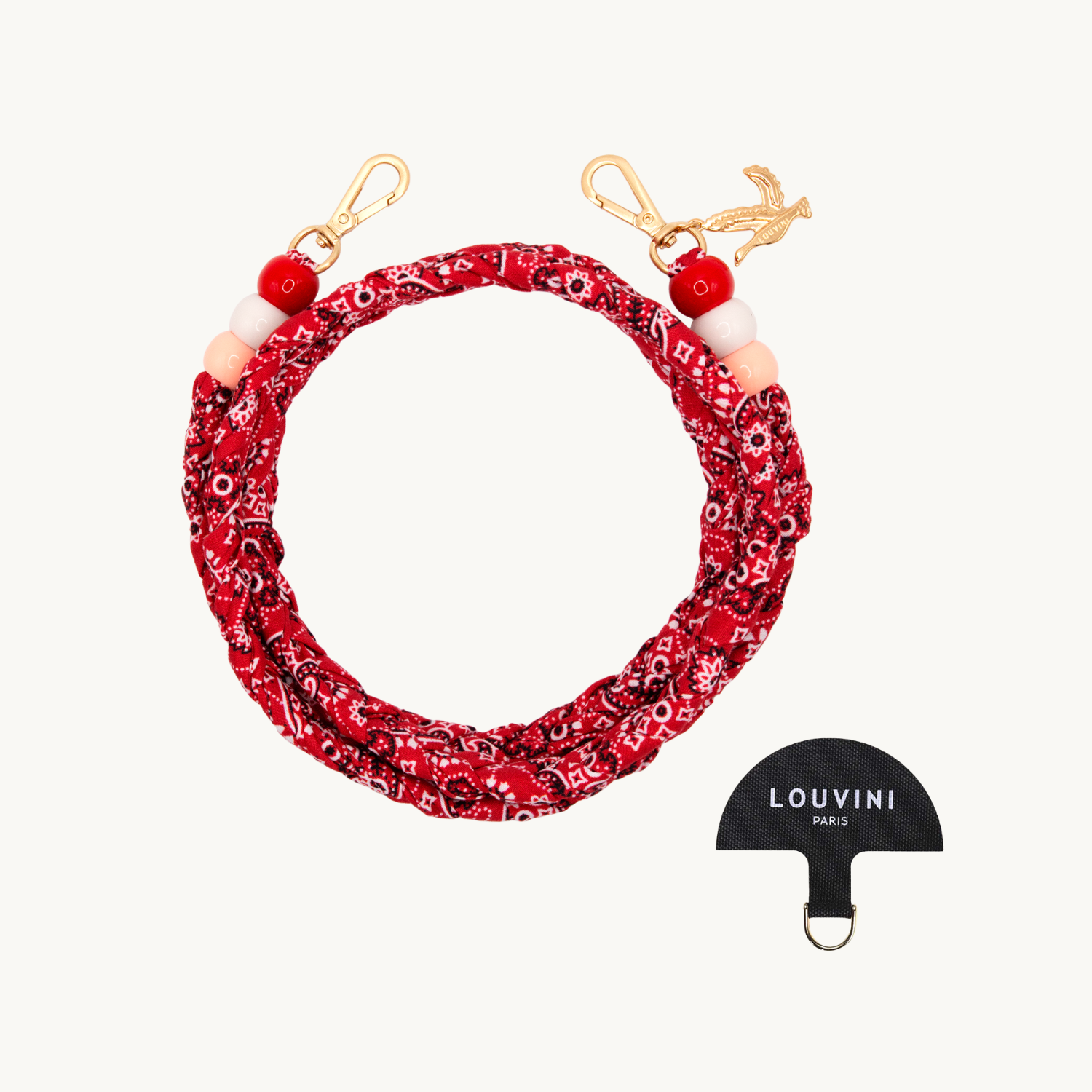 Cordon ARIZONA - Bordeaux et son adaptateur MIKI