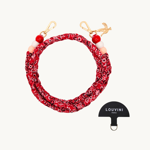 Cordon ARIZONA - Bordeaux et son adaptateur MIKI