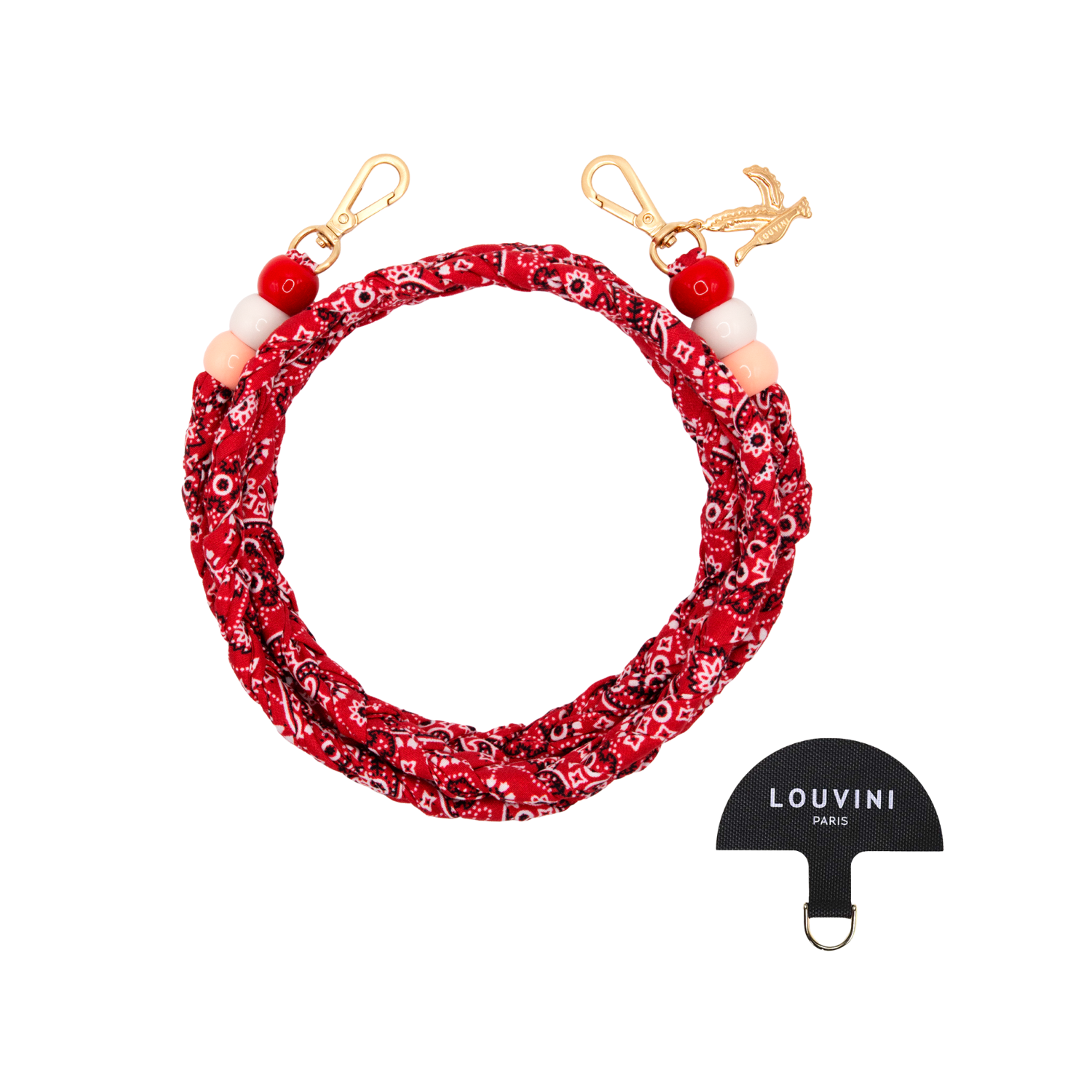 Cordon ARIZONA - Bordeaux et son adaptateur MIKI