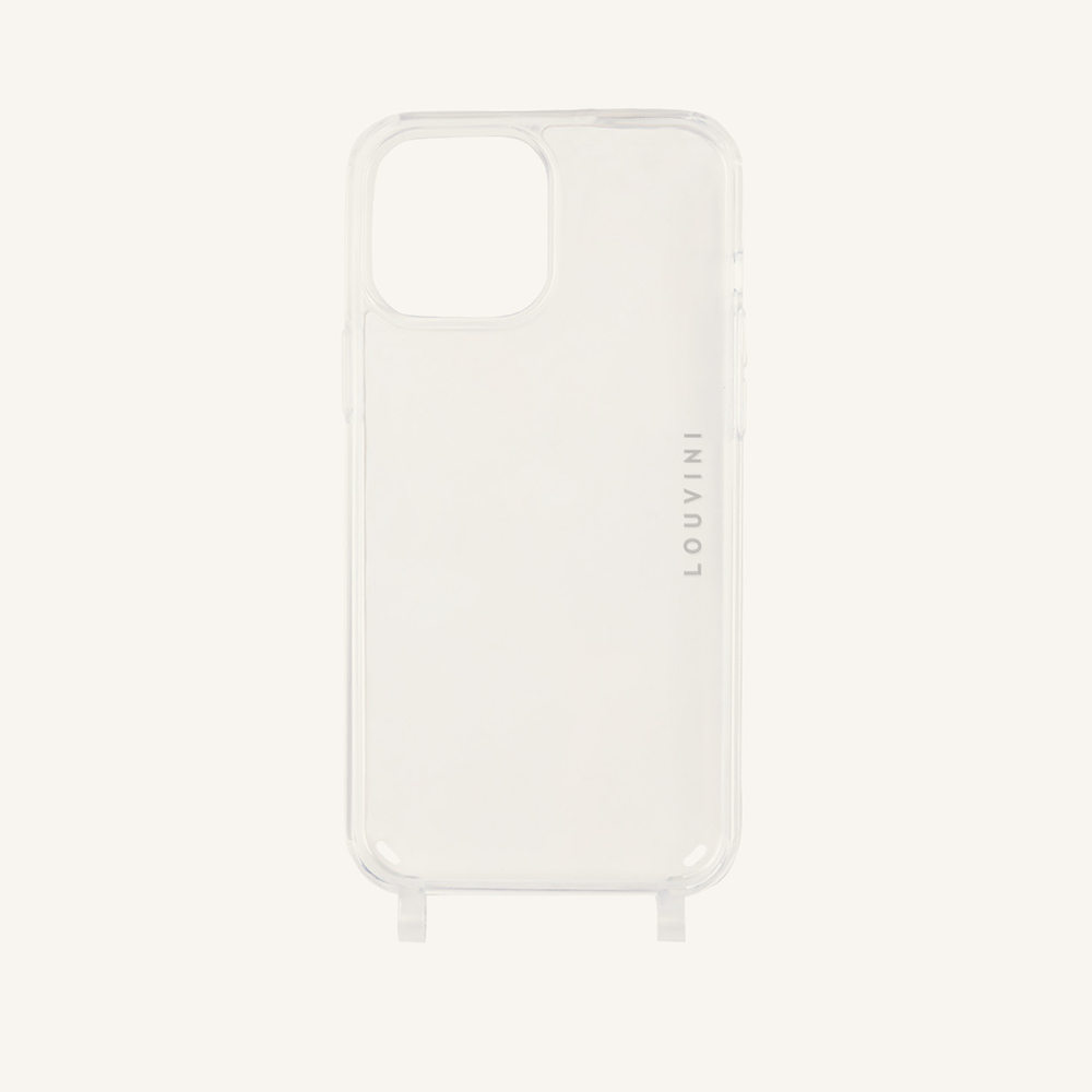 Transparent Iphone case & Silver Kim Cord 