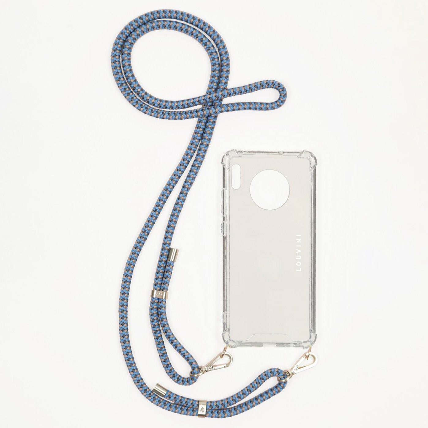 CHARLIE Phone Case & TESSA Blue-Beige Cord (Huawei)