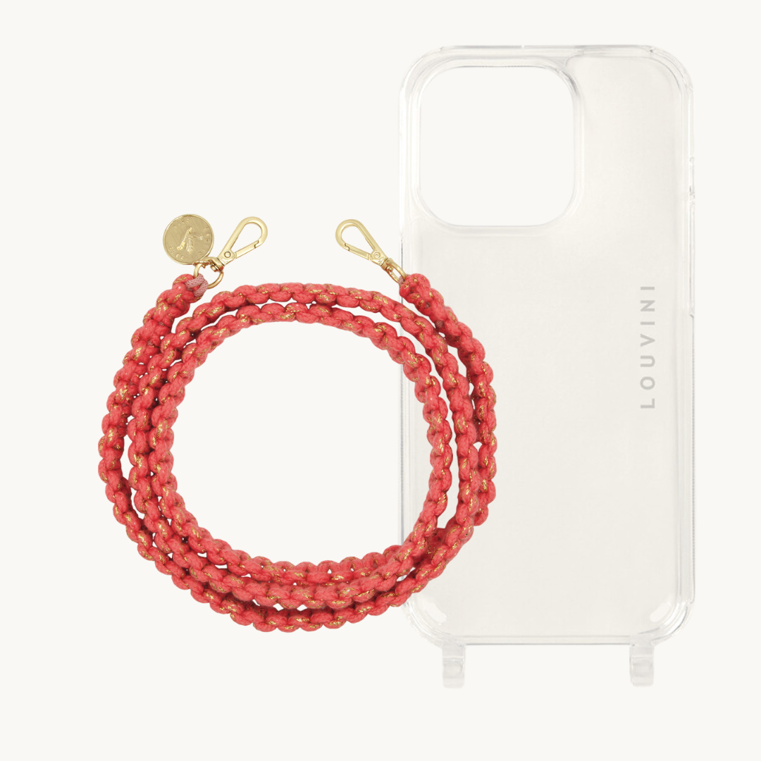 Charlie iPhone Case & Palma Pink Cord