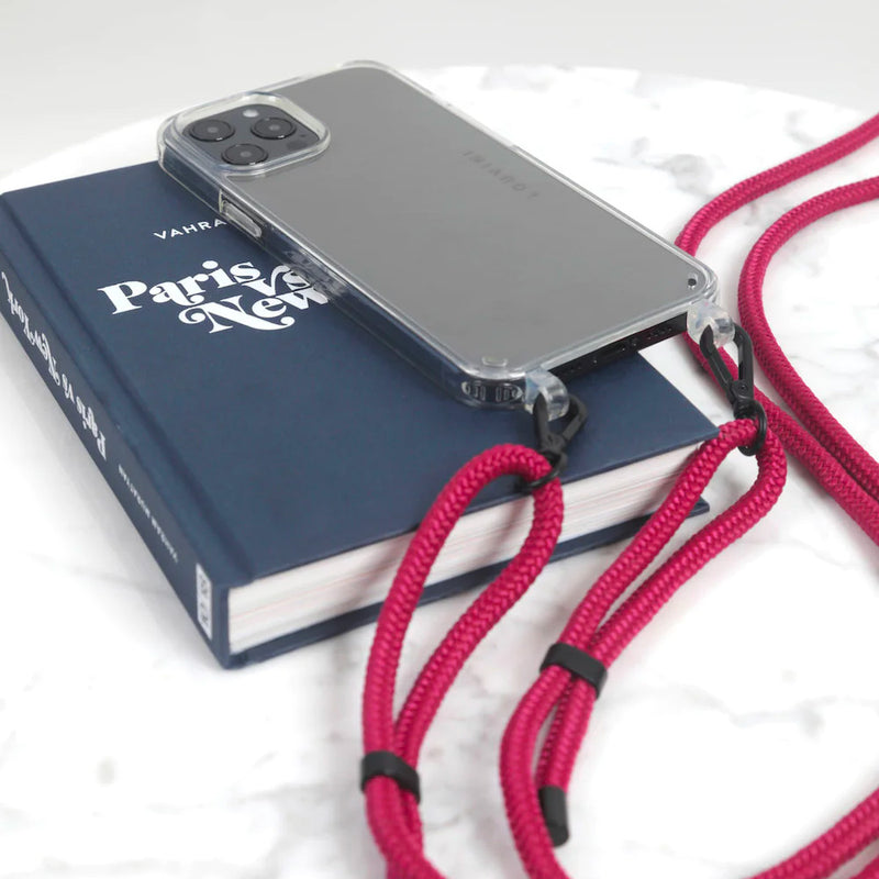 Charlie iPhone Case Noah Red Cord LOUVINI PARIS