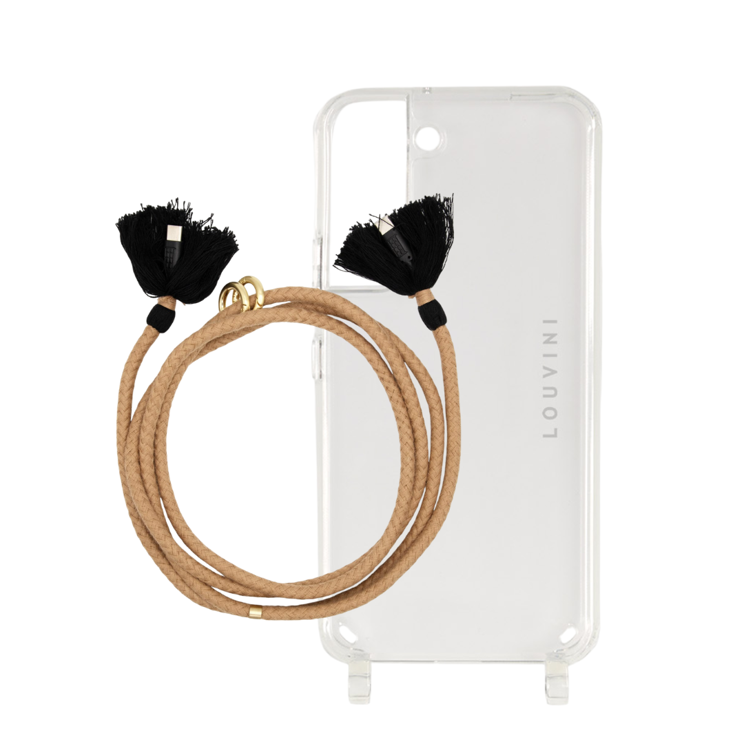 Charlie Samsung Case & Kaia USB-C Camel Cord