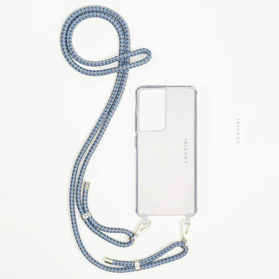 Charlie Case & Tessa Blue-Beige Cord (Samsung)