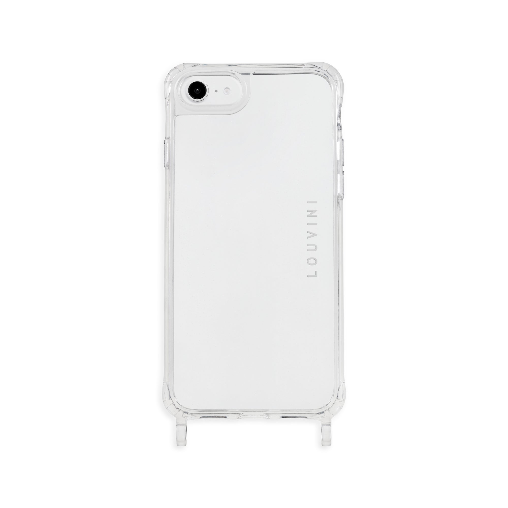 Coque iPhone avec anneaux CHARLIE - Transparente