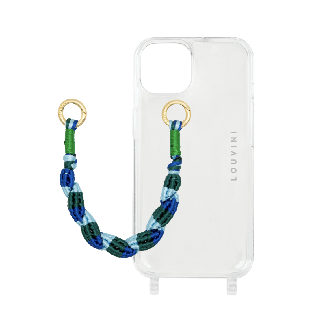 Charlie iPhone Case & LAYLA Blue Woven Cord