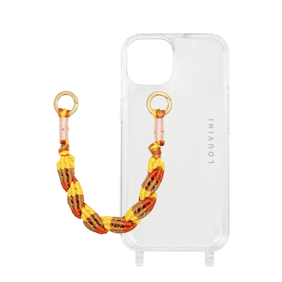 Charlie iPhone Case & LAYLA Yellow Woven Cord
