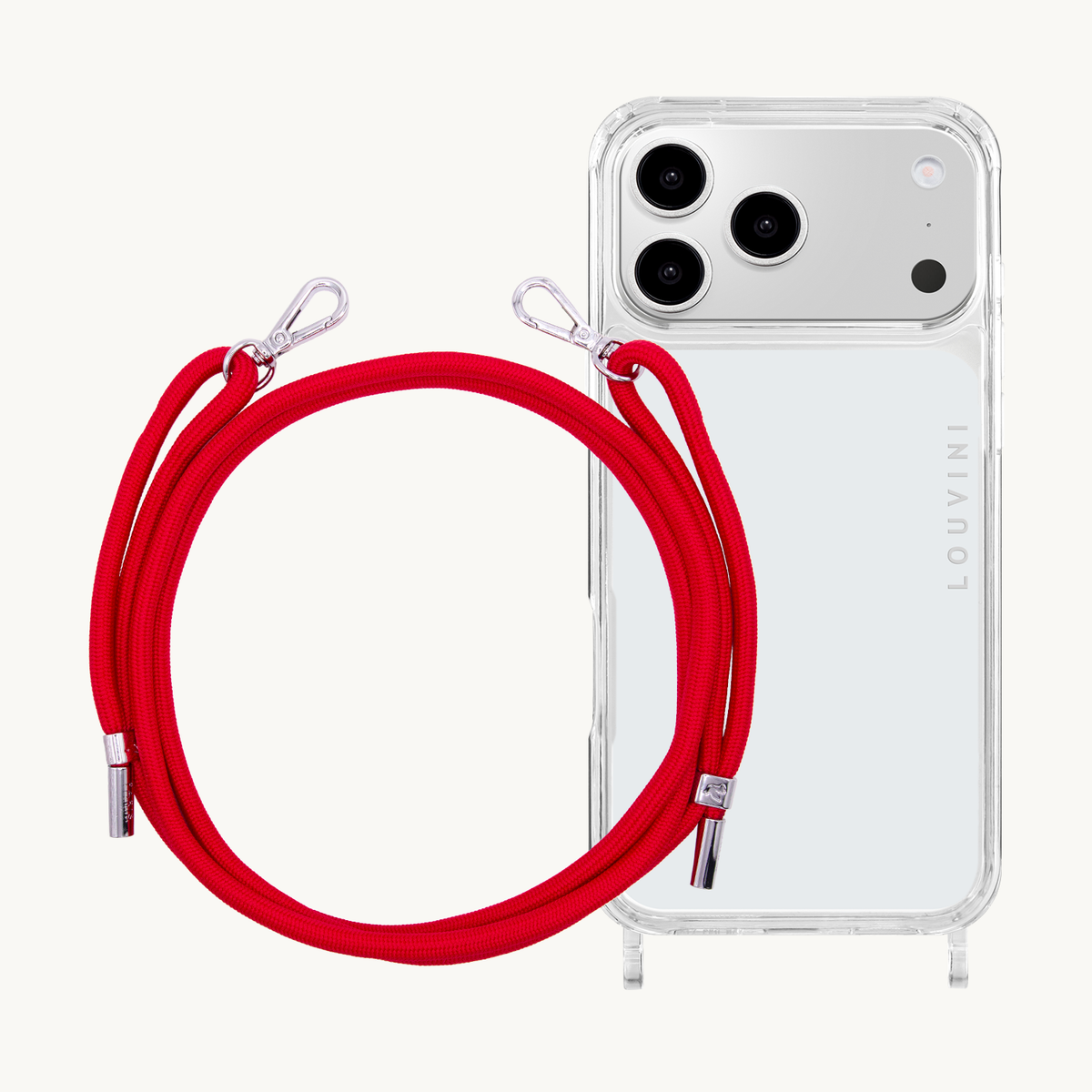 Coque Samsung CHARLIE & Cordon LIAM Bordeaux