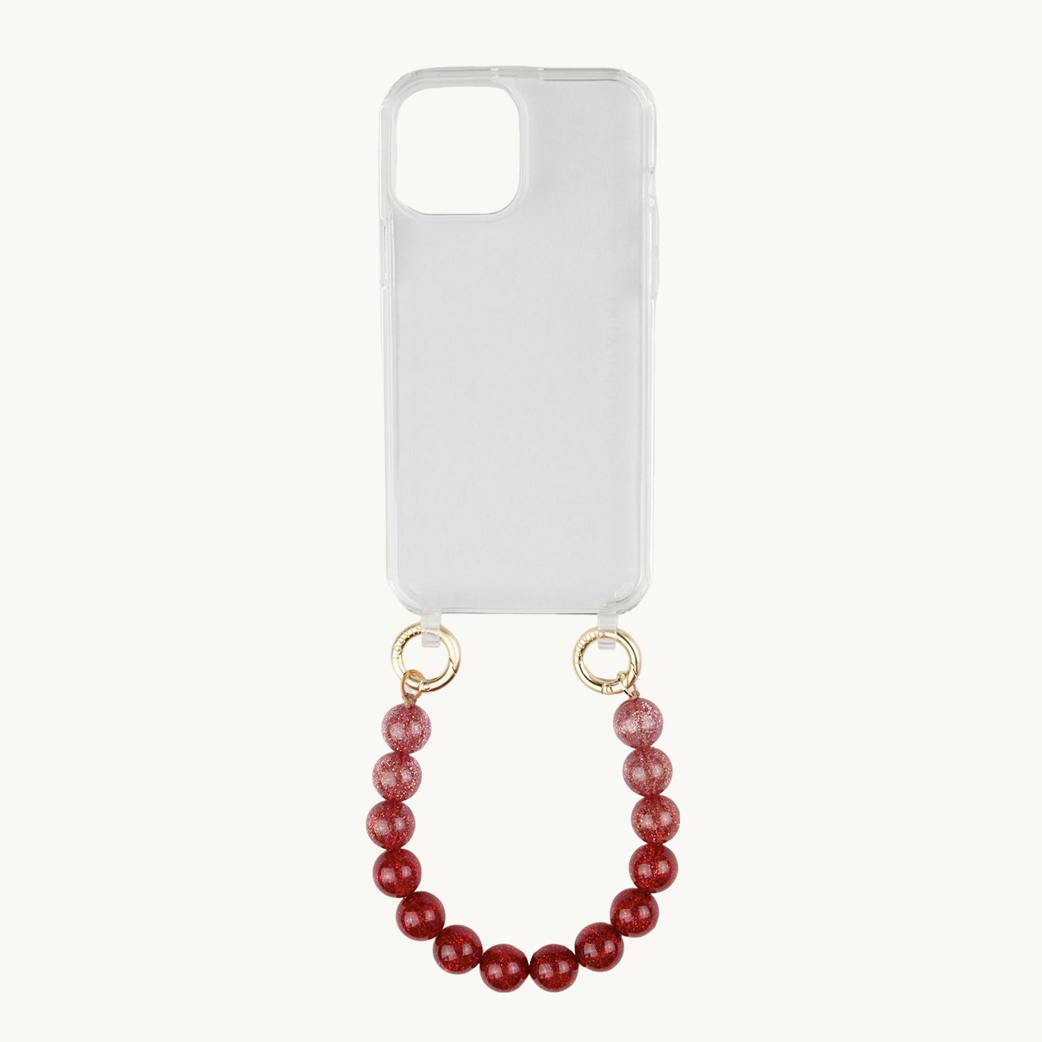 Coque Charlie iPhone & Chaîne Petit Billy Rouge