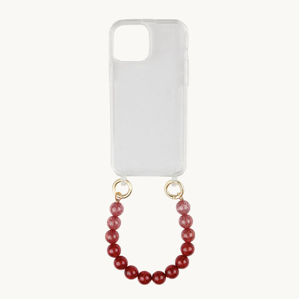 Coque Charlie iPhone & Chaîne Petit Billy Rouge