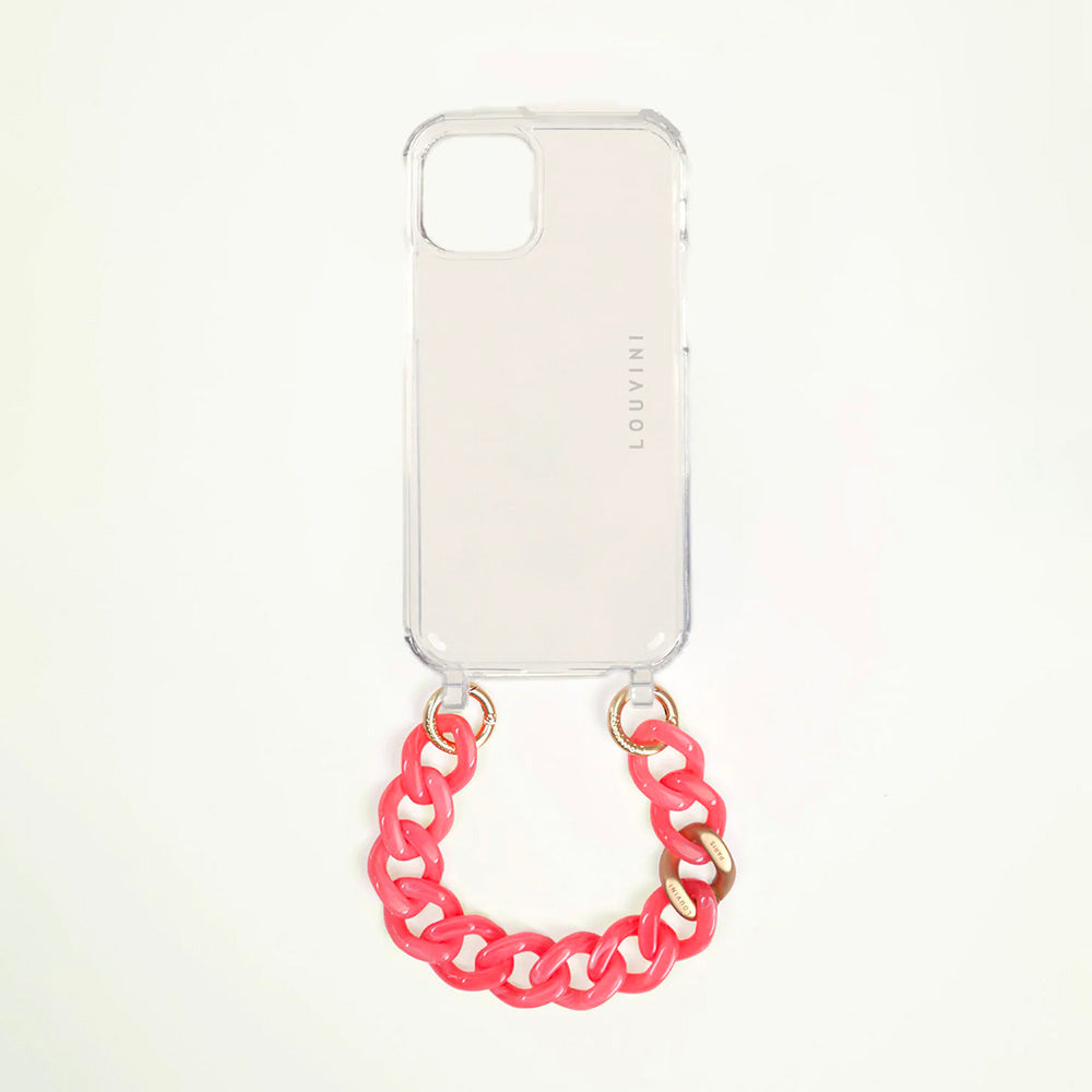 Charlie iPhone Case & Petit Zoe Coral Chain