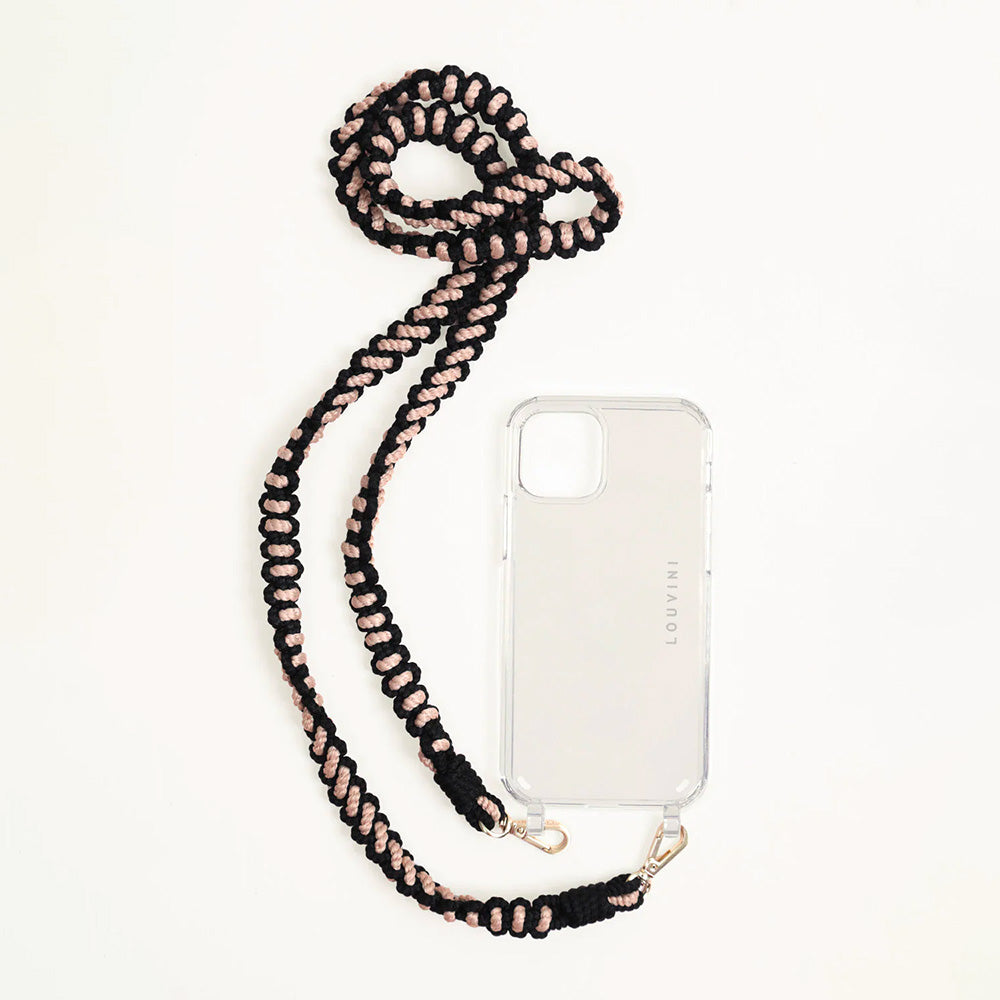 Charlie iPhone Case & Paloma Black-Nude Cord