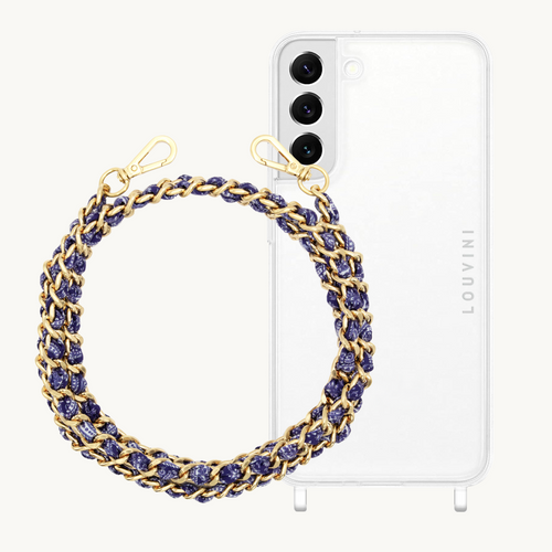 ensemble coque samsung et chaîne en tissu bandana