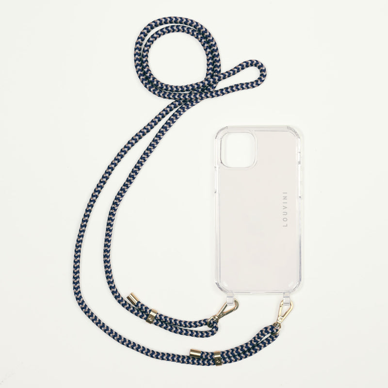 Charlie iPhone Case & Tessa Navy-cream Cord