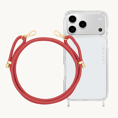Coque iPhone CHARLIE & Cordon TESSA Blush