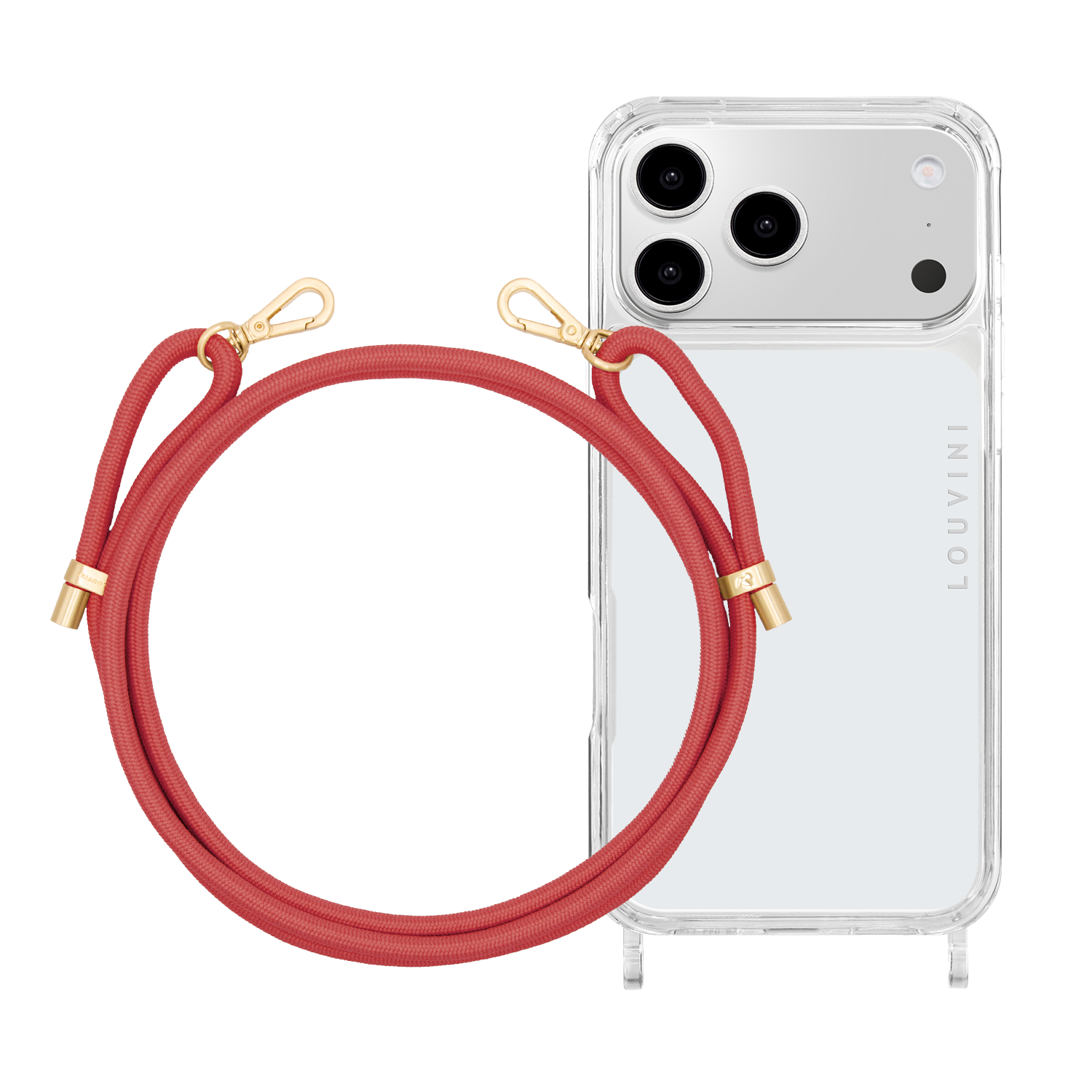 Coque iPhone CHARLIE & Cordon TESSA Blush