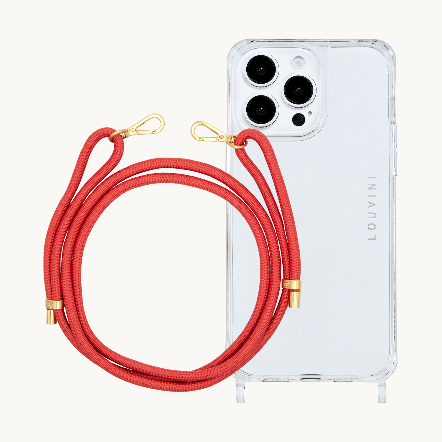 ensemble coque iPhone et cordon de téléphone tressé