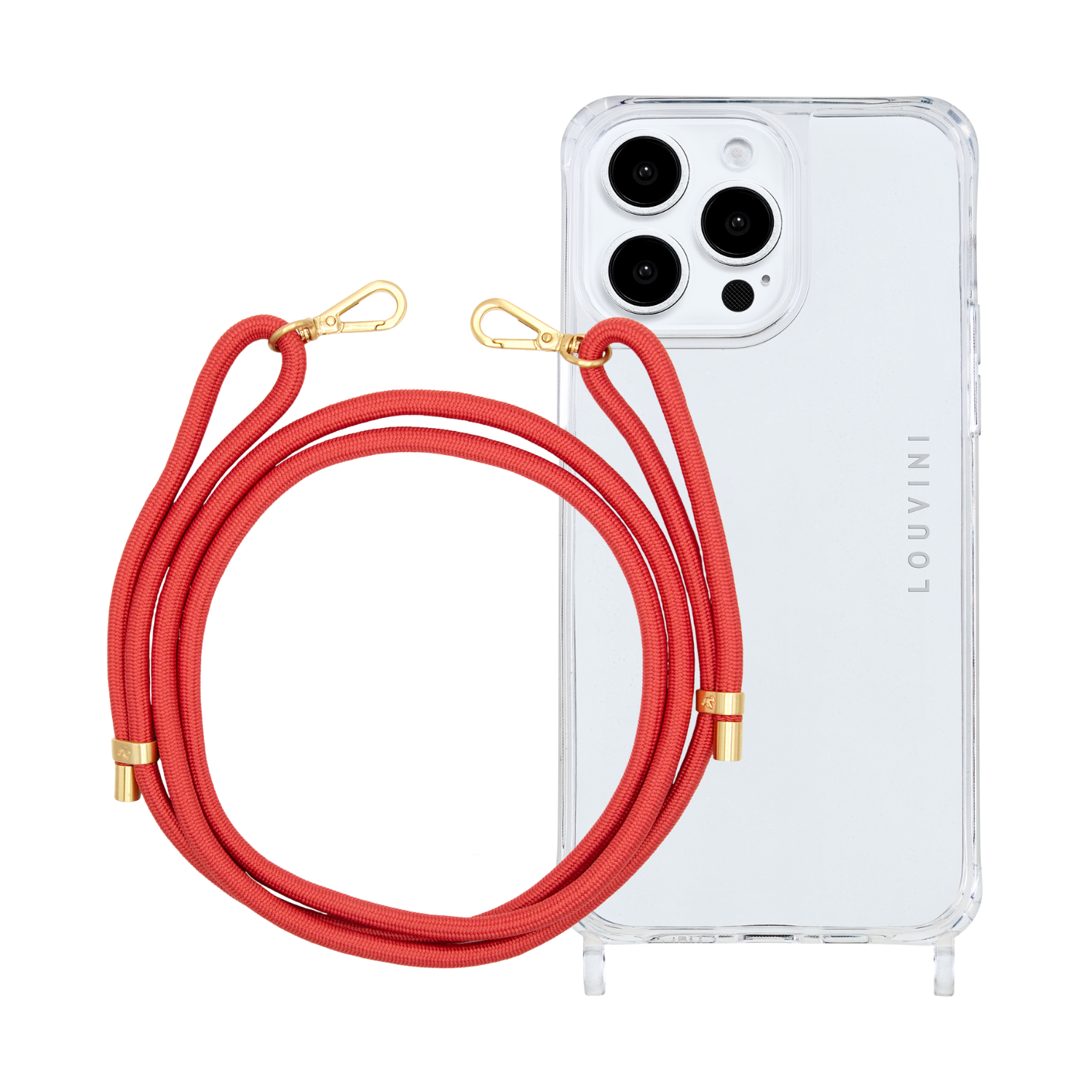 ensemble coque iPhone et cordon de téléphone tressé