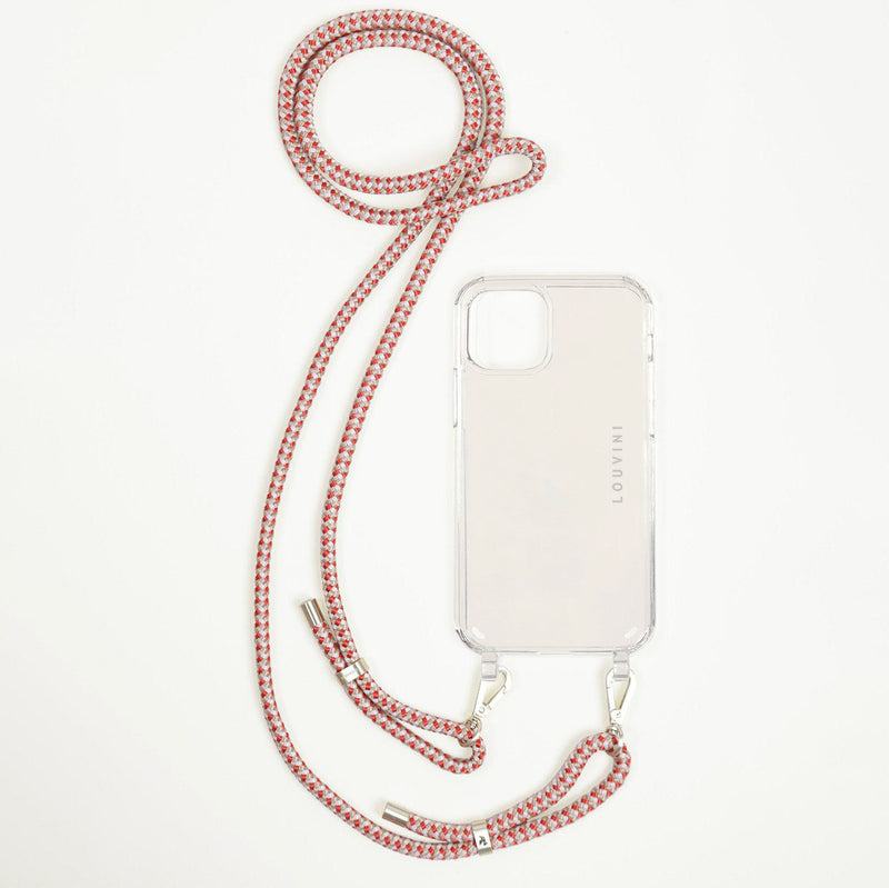 Charlie iPhone Case & Tessa Pink-Red Cord