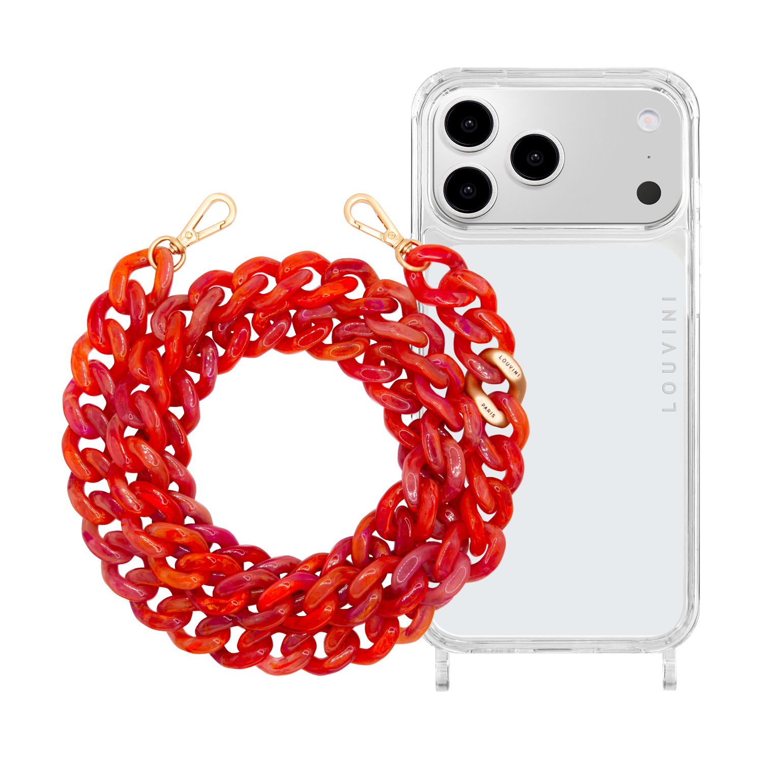 Coque iPhone CHARLIE & chaîne ZOE Tropical