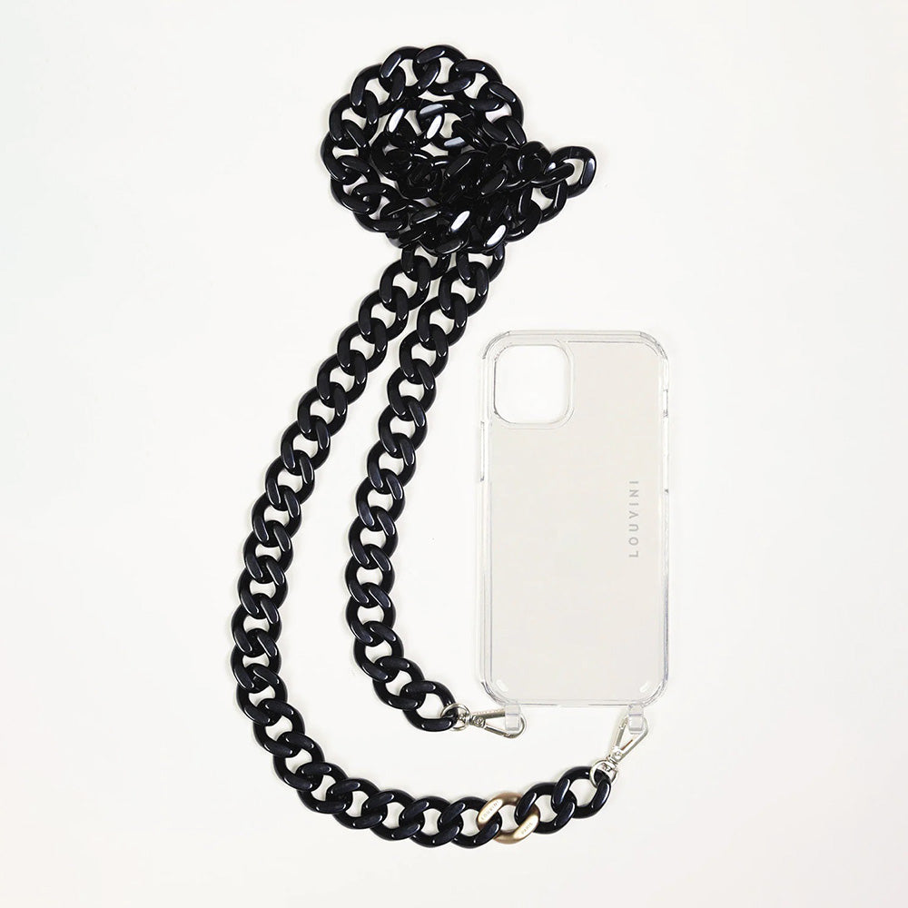 Charlie iPhone Case & Zoe Black Chain
