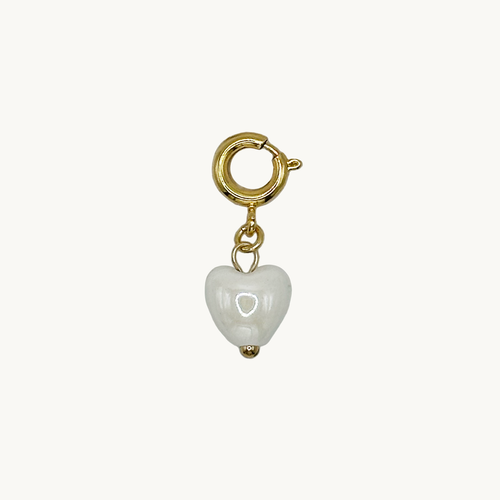 LUCKY CHARMS - Coeur Blanc
