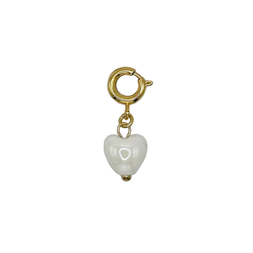 LUCKY CHARMS - Coeur Blanc
