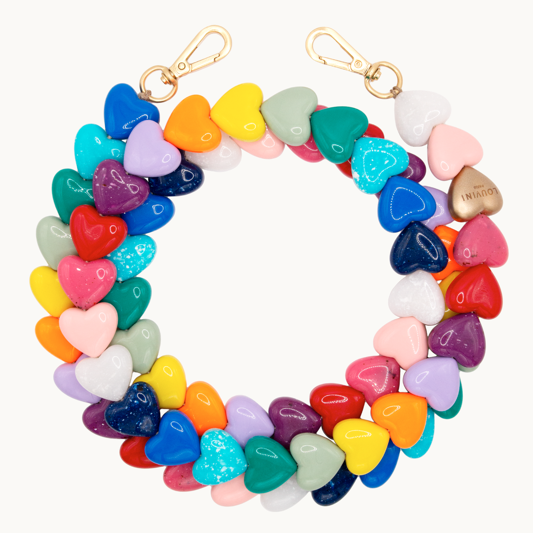 Chaîne CUORE - Arc-en-ciel | Louvini Paris