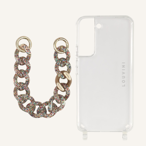 Charlie Case & Glitter Petit Zoe chain (Samsung)