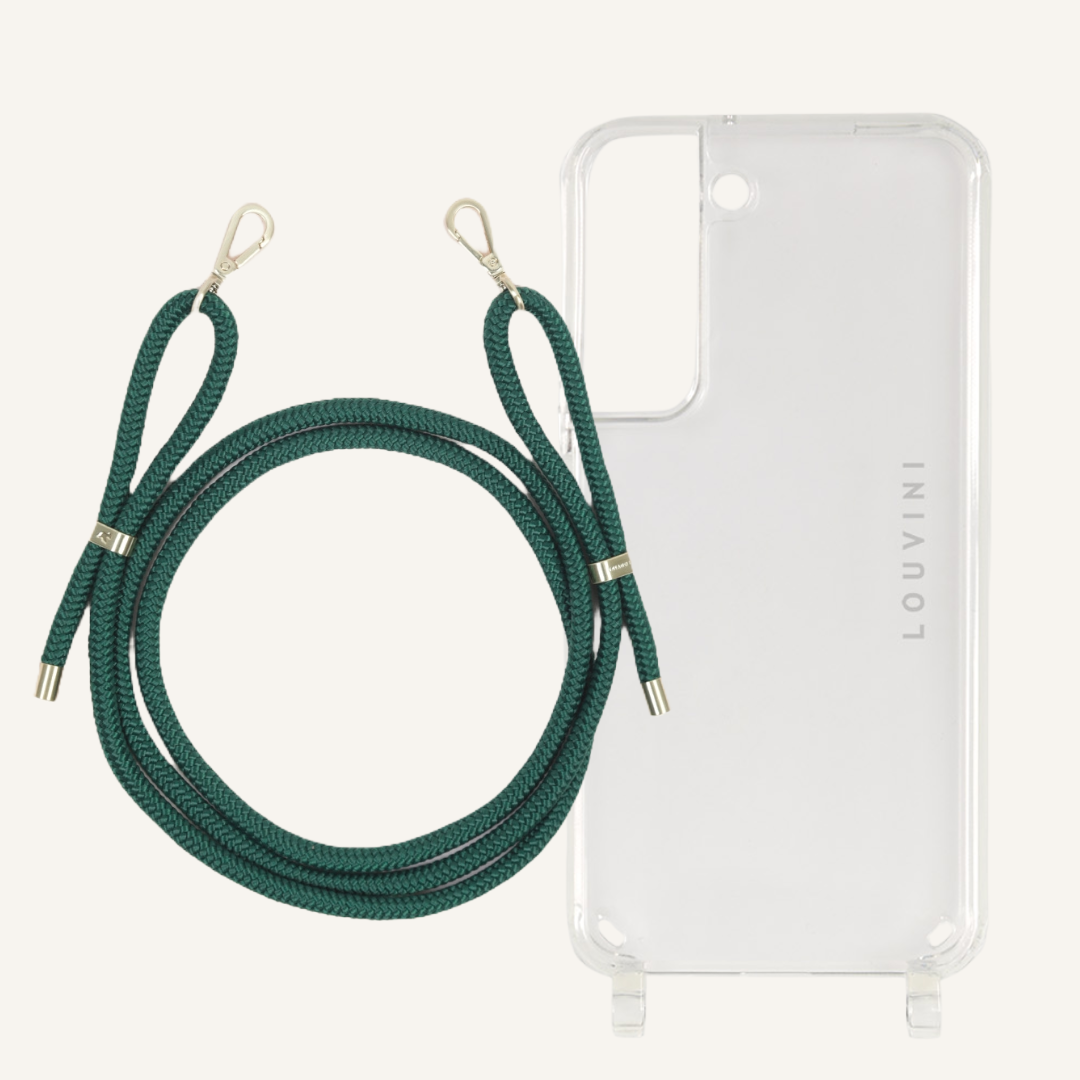 Charlie Case & Tessa Forest-Green Cord (Samsung)