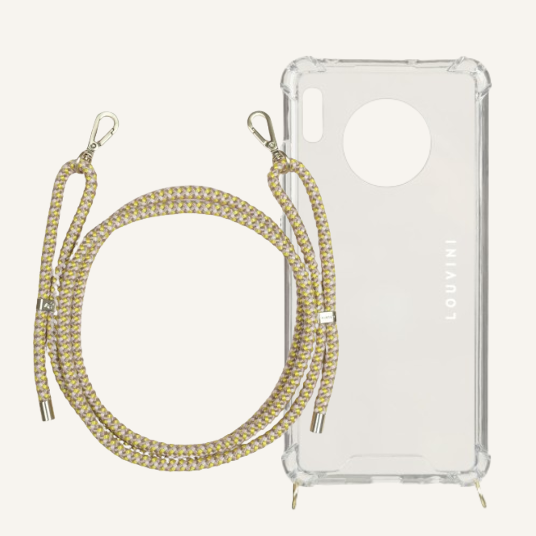 CHARLIE Phone Case & TESSA Yellow-Pink Cord (Huawei)