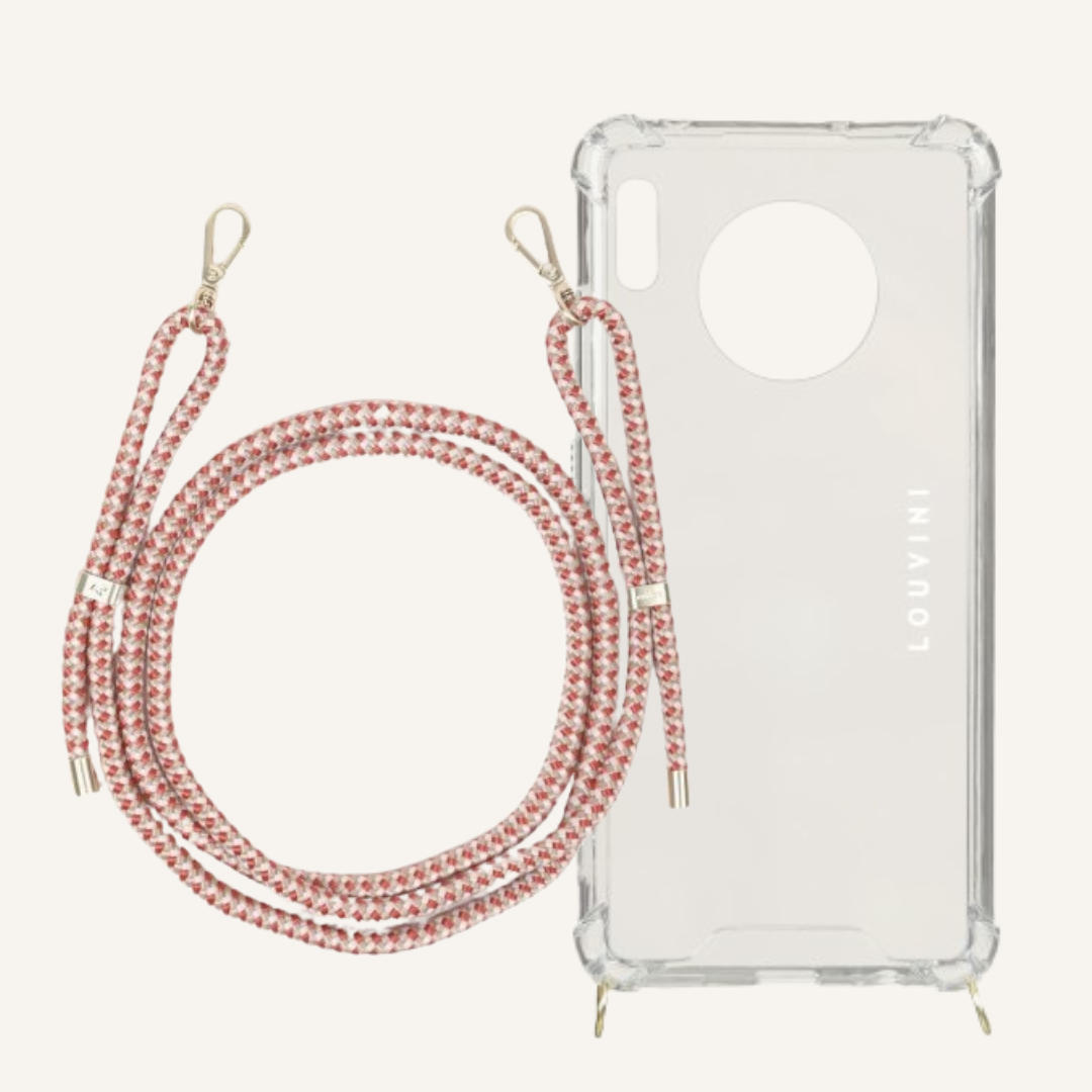 CHARLIE Phone Case & TESSA Pink-Red Cord (Huawei)